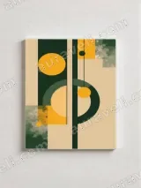 Abstract Geometric Canvas Wall Art for Living Room Bedroom Home Decor – view 3