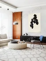 Abstract Botanical Silhouette Canvas Wall Art for Living Room Home Decor – view 5