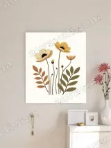 Botanical Floral Canvas Wall Art for Living Room Bedroom Home Decor – view 3