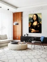 Mona Lisa Artistic Canvas Wall Art for Living Room Home Decor – view 5