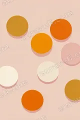 Abstract Geometric Circles Canvas Wall Art for Living Room framed modern home decor