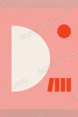 Minimalist Geometric Canvas Wall Art for Living Room Bedroom framed modern home decor