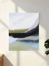 Abstract Wave Canvas Wall Art for Bedroom and Living Room Home Decor