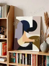 Abstract Geometric Canvas Wall Art for Living Room Bedroom Home Decor – view 4