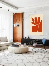 Abstract Floral Canvas Wall Art for Living Room & Bedroom Decor – view 5