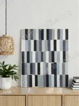 Abstract Color Block Canvas Wall Art for Living Room & Bedroom Home Decor – view 2