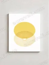 Abstract Geometric Circles Wall Art for Living Room Bedroom Home Decor – view 2