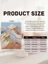 Colorful Mountain Landscape Canvas Wall Art for Living Room Home Decor – view 7