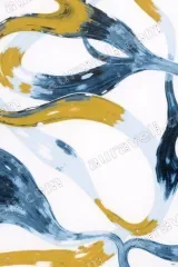 Abstract Brushstroke Canvas Wall Art for Living Room Bedroom framed modern home decor