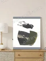 Abstract Mountain Collage Canvas Wall Art for Living Room Decor – view 4
