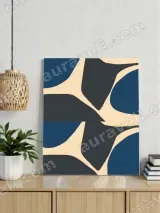 Abstract Geometric Canvas Wall Art for Living Room Bedroom Home Decor – view 2