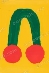 Abstract Cherry Canvas Wall Art for Living Room Decor framed modern home