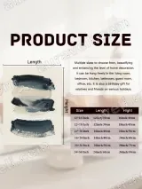 Abstract Thick Brushstroke Canvas Wall Art for Living Room Home Decor – view 7