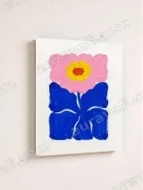 Vibrant Floral Canvas Wall Art for Living Room Bedroom Home Decor – вид 4