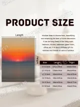 Serene Ocean Sunset Canvas Wall Art for Living Room Bedroom Home Decor – view 7