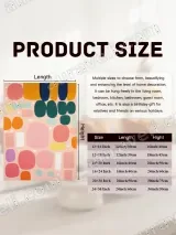 Abstract Colorful Geometric Canvas Wall Art for Living Room Home Decor – view 7