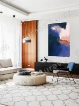 Abstract Landscape Canvas Wall Art for Living Room Bedroom Decor – вид 5