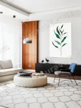 Eucalyptus Leaves Botanical Canvas Wall Art for Living Room Home Decor – view 5