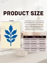 Blue Botanical Leaf Canvas Wall Art for Living Room Bedroom Home Decor – view 7