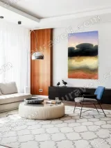 Abstract Landscape Canvas Wall Art for Living Room Bedroom Home Decor – вид 4