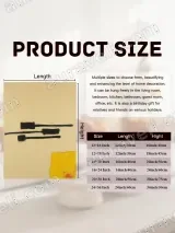 Abstract Black & Yellow Minimalist Canvas Wall Art for Living Room Decor – вид 7