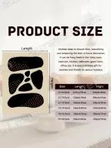 Abstract Black & Orange Dots Canvas Wall Art for Living Room Decor – вид 7