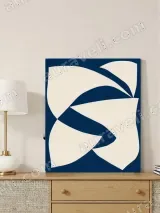 Abstract Geometric Canvas Wall Art for Living Room Home Decor – вид 4
