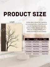 Minimalist Bare Tree Canvas Wall Art for Living Room Home Decor – view 6