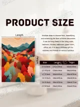 Colorful Autumn Landscape Canvas Wall Art for Home Decor – вид 7