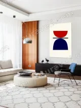 Abstract Geometric Wall Art for Living Room Home Decor – вид 5