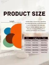 Abstract Geometric Circles Canvas Wall Art for Living Room Home Decor – view 7
