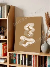 Abstract Organic Shape Canvas Wall Art for Modern Home Decor – view 4
