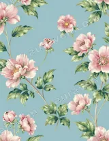 Pink Floral Canvas Wall Art for Bedroom & Living Room Home Decor wall art print