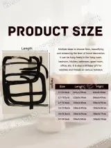 Abstract Black Brushstroke Canvas Wall Art for Living Room Home Decor – view 7