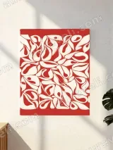 Abstract Floral Canvas Wall Art for Living Room Home Decor – view 3