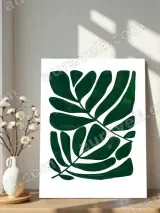 Tropical Leaf Canvas Wall Art for Living Room Bedroom Home Decor – view 5