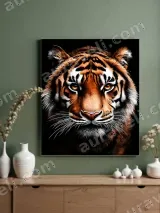 Tiger Portrait Canvas Wall Art for Living Room Bedroom Home Decor