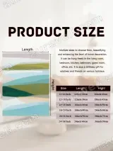 Abstract Color - Block Landscape Canvas Wall Art for Living Room Bedroom Home Decor – вид 7