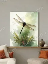 Dragonfly Nature Canvas Wall Art for Living Room Home Decor – вид 3