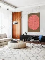 Pink Feather Canvas Wall Art for Living Room & Bedroom Home Decor – view 5