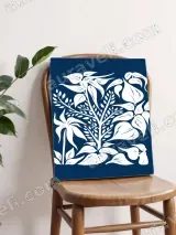 Botanical Plant Silhouette Canvas Wall Art for Living Room Home Decor – view 4