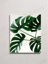 Monstera Leaf Canvas Wall Art for Living Room Bedroom Home Decor – вид 2