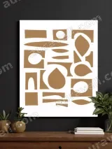 Abstract Minimalist Canvas Wall Art for Living Room Bedroom Home Decor