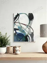 Abstract Colorful Canvas Wall Art for Living Room Home Decor – view 4