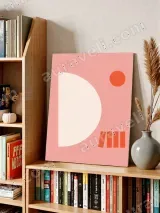Abstract Geometric Canvas Wall Art for Living Room Home Decor – вид 4