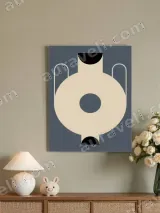 Abstract Geometric Vase Canvas Wall Art for Living Room Bedroom Home Decor – вид 4