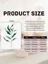 Eucalyptus Leaves Botanical Canvas Wall Art for Living Room Home Decor – view 7