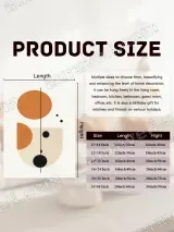 Abstract Geometric Shapes Canvas Wall Art for Living Room Bedroom Home Decor – view 6