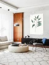Eucalyptus Leaf Minimalist Canvas Wall Art for Living Room Home Decor – view 5