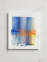 Abstract Colorful Lines Canvas Wall Art for Living Room Home Decor – view 2